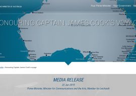 Honouring Captain James Cook’s Voyage