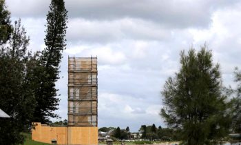 Conservation Work on Cook Obelisk at Kurnell